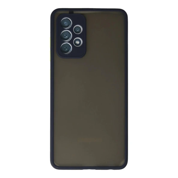 Samsung Galaxy A72 Kılıf Montreal Silikon Kapak - Lacivert ürün görseli 1