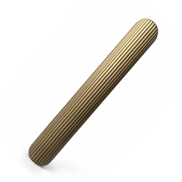VENTO Antik Sarı Düz Çekmece Kulp 320 mm Uzun Metal Dolap Gardırop Mutfak Banyo Kulbu Modern Tasarım ürün görseli 1