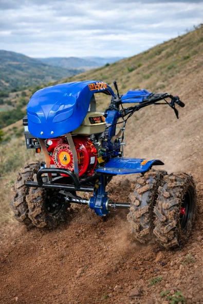 DALAZ,GRİLLO Çapa  Makinesi UYUMLU 4X4 LASTİK TAKIMI 400X8 ÇAPA LASTİGİ TEKER ürün görseli 1