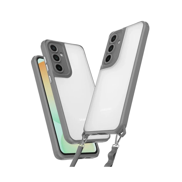 Samsung Galaxy A35 5g Kılıf Penta Silikon Kılıf - Titan Gri ürün görseli 1