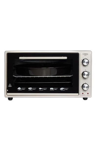 Çetintaş LMXF3 Maxi Fırın 32 Litre Inox ürün görseli 1