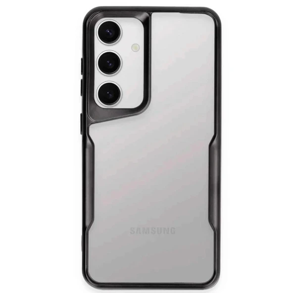Samsung Galaxy S25 Kılıf Boyi Silikon Kapak - Siyah ürün görseli 1