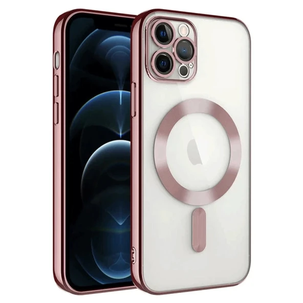 İphone 14 Pro Max Kılıf Kross Magneticsafe Kapak - Rose ürün görseli 1