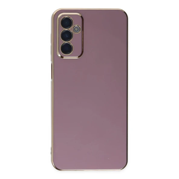 Samsung Galaxy M23 Kılıf Volet Silikon - Mor ürün görseli 1