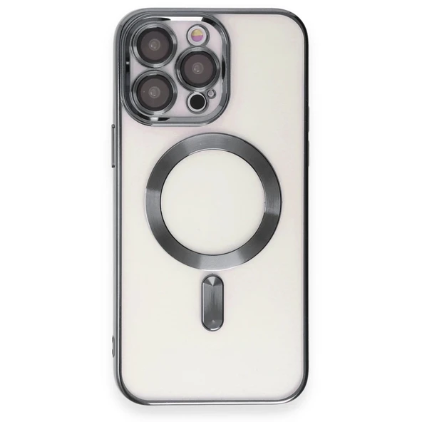 İphone 15 Pro Max Kılıf Kross Magneticsafe Kapak - Titan Gri ürün görseli 1