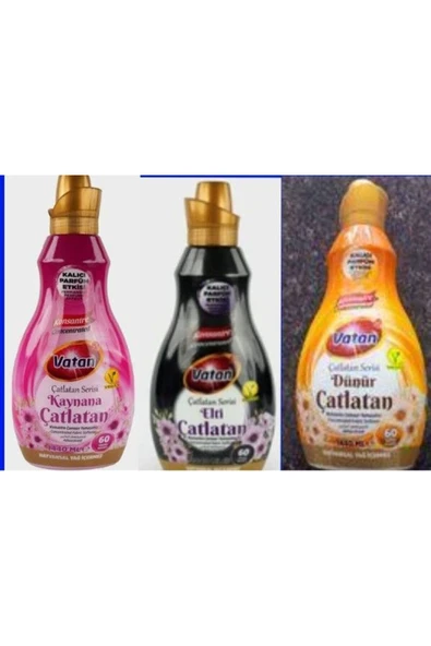 Konsantre Çamaşır Yumuşatıcı 1.440 Ml. Çatlatan Seri Elti Kaynana Dünür = 3lü ürün görseli 1