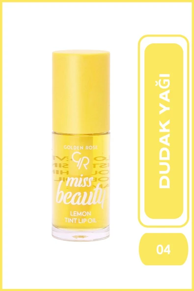 Miss Beauty Tint Lip Oil 02 Cherry Renklendirici Dudak Yağı Limon Yağı & Jojoba 6 ml ürün görseli 1