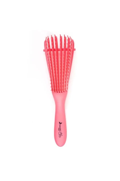 Pro Ayarlanabilir Mucize Açma/tarama Saç Fırçası - 06 Pembe ürün görseli 1