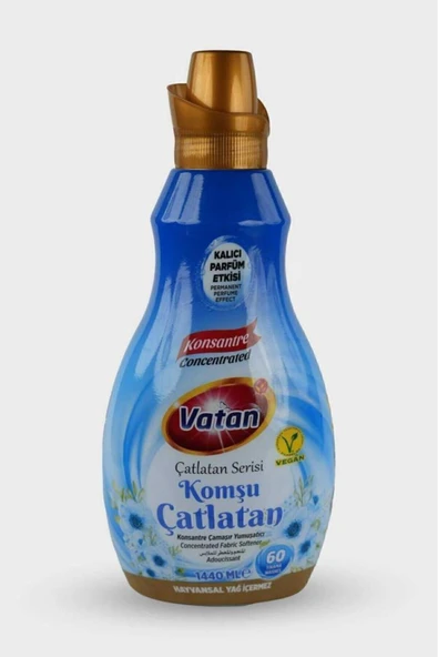 komşu çatlatan konsantre 1440 ml 60 yıkama ürün görseli 1