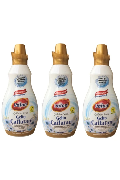 Konsantre Yumuşatıcı Gelin Çatlatan 1.440 Ml x3’Lü ürün görseli 1