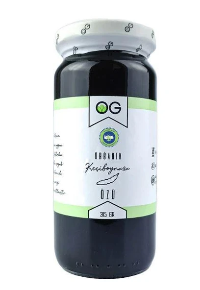 OG NATURAL ORGANİK KEÇİBOYNUZU ÖZÜ 315 G ürün görseli 1