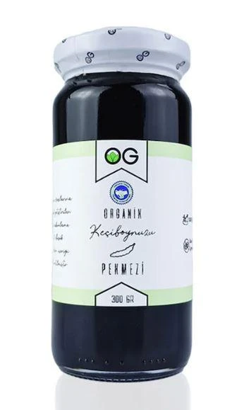 OG NATUR ORGANİK KEÇİBOYNUZU PEKMEZİ 300 GRAM ürün görseli 1