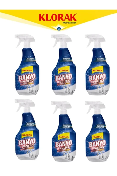 Banyo Temi̇zleyi̇ci̇ 750 Ml 6 Adet ürün görseli 1