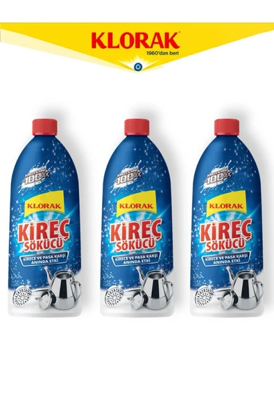 KİREÇ SÖKÜCÜ 750 ML 3 ADET ürün görseli 1