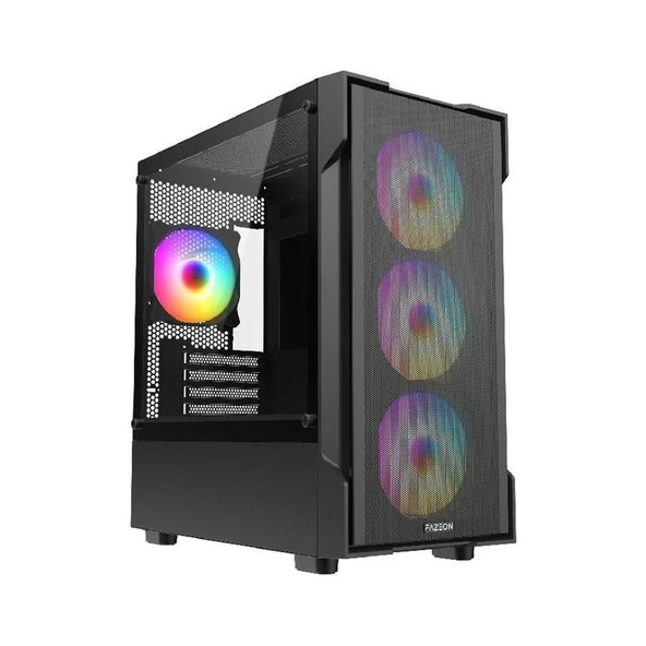 Fazeon F1 F1M650BBM Fanlı 650 W Micro Atx Oyuncu Kasası ürün görseli 1