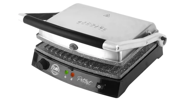 CVS Cvs Dn 3568 Tost Makinesi 2000 W Yanmaz Yapışmaz Plaka ile Şık Inox Tasarım ürün görseli 1