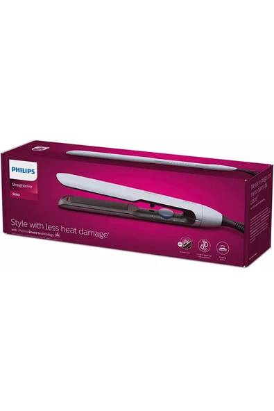 Philips Bhs 520 Saç Düzleştirici Argan Yağı Katkılı Plakalar, Thermo Shield ürün görseli 1