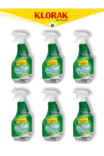 MUTFAK TEMİZLEYİCİ 750 ML 6 ADET ürün görseli 1