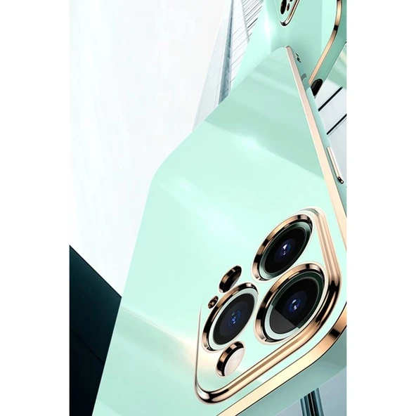 İphone 15 Pro Kılıf Volet Silikon - Mavi - Resim 3