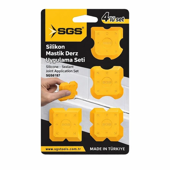 Sgs SGS6187 Silikon Mastik Derz Çekme Aparatı ürün görseli 1