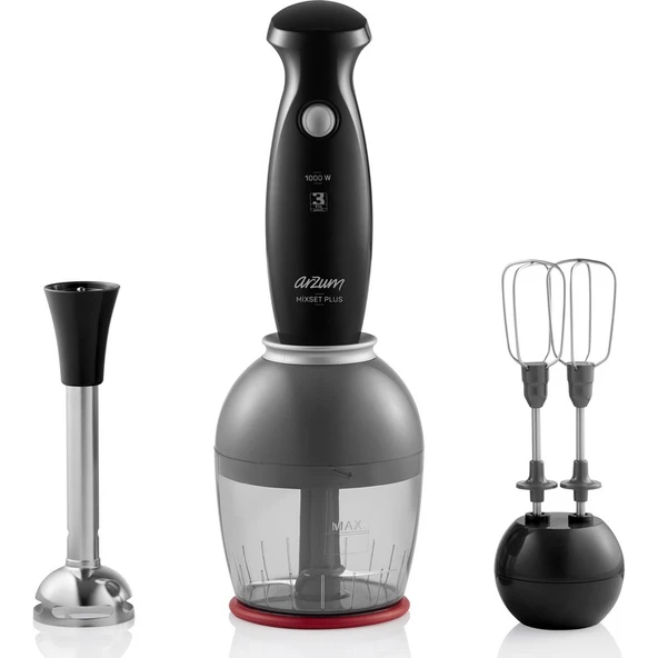 Arzum AR1117 Mixset Plus El Blender Seti ürün görseli 1