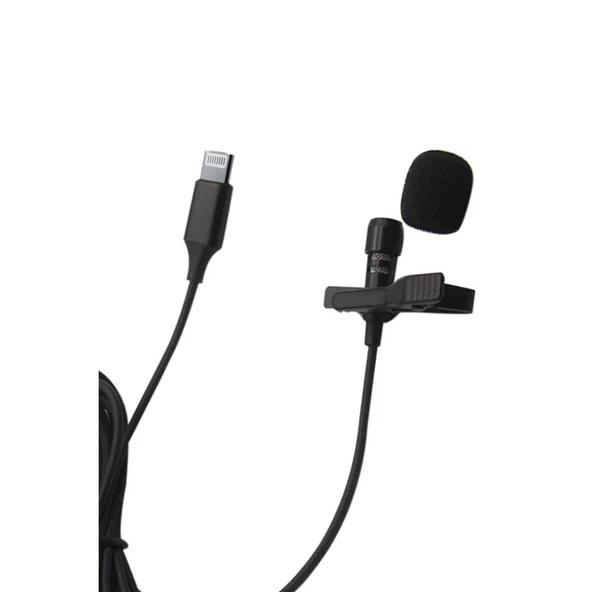 Lightning 2 Metre Double Mikrofon - Siyah - Resim 3