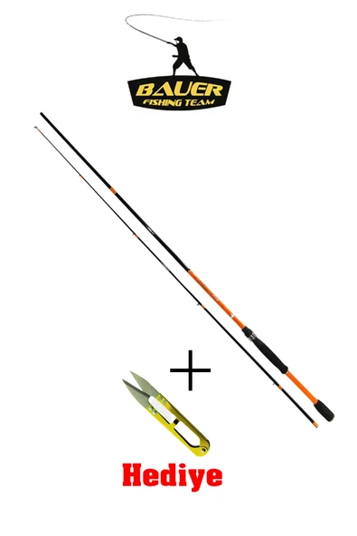BAUER Akıra 210 2-8 Gr Spin Lrf Kamışı + Demir Makas ürün görseli 1