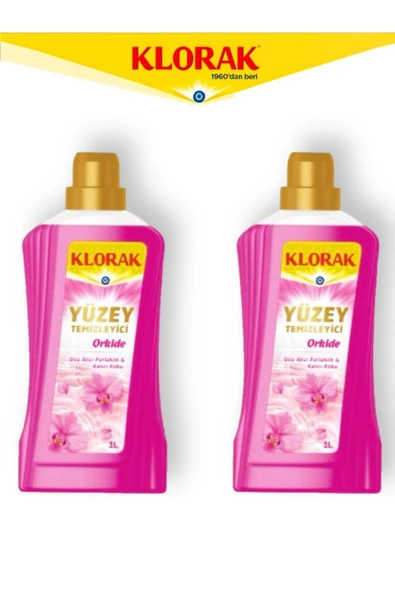 YÜZEY TEMİZLEYİCİ ORKİDE 1000 ML 2 Adet ürün görseli 1