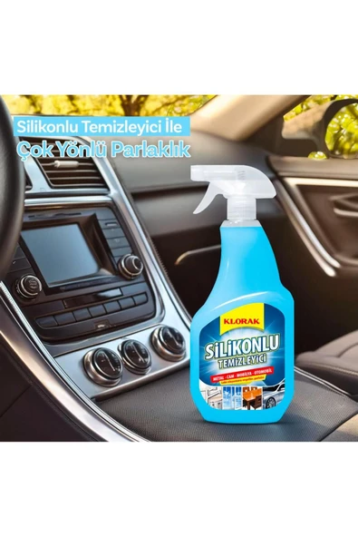 SİLİKONLU TEMİZLEYİCİ 800 ML 4 ADET - Resim 2