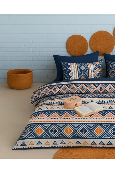 Sheri Home %100 Organik Ham KumaşÇift Kişilik Nevresim Takımı – Doğal ve Sağlıklı Saf Pamuk ürün görseli 1