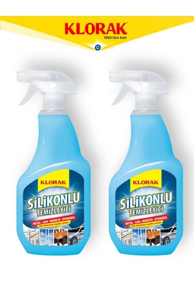 SİLİKONLU TEMİZLEYİCİ 800 ML 2 ADET ürün görseli 1
