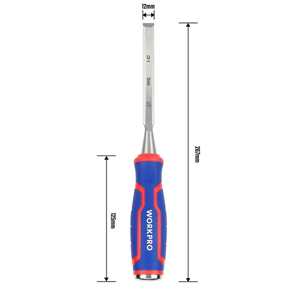 WORKPRO WP243006 12MM Profesyonel İskarpela - Resim 5