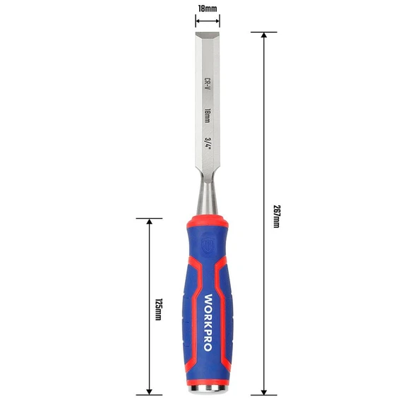 WORKPRO WP243008 18MM Profesyonel İskarpela - Resim 5