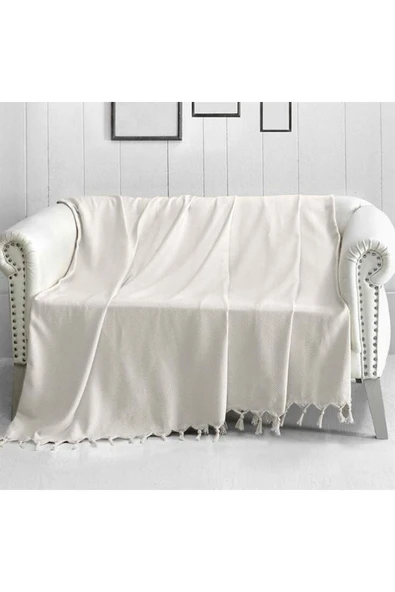 Sheri Home Tekstil Zizak Desen %100 Pamuklu Örtü Pike | Koltuk Örtüsü | Koltuk Şalı ürün görseli 1
