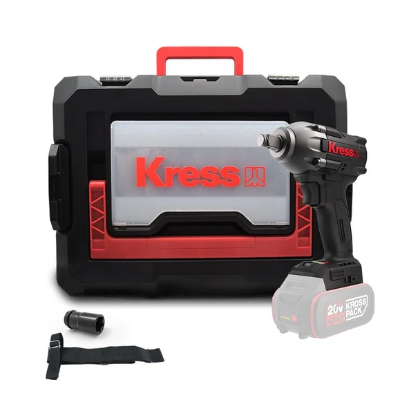 Kress KUB30.91 20Volt 300Nm Kömürsüz Profesyonel Şarjlı Somun Sıkma (Akü Dahil Değildir) ürün görseli 1