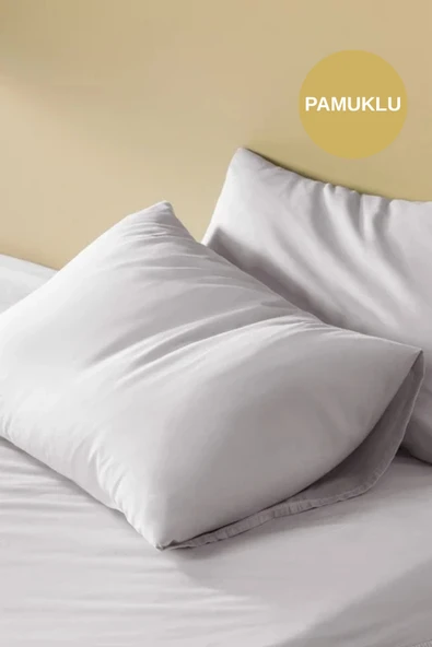 Sheri Home Tekstil Life Çift Kişilik Çarşaf Yastık Seti Griity555565565688 ürün görseli 1