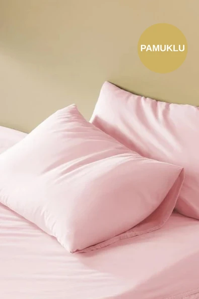 Sheri Home Tekstil Life Çift Kişilik Çarşaf Yastık Seti BeyazTY555565565688 ürün görseli 1
