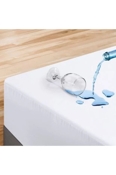 Sheri Home Tekstil Mikro Fitted Su Sıvı Geçirmez Yatak Koruyucu Çarşaf Alez ürün görseli 1