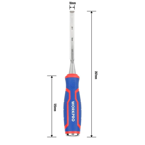 WORKPRO WP243005 10MM Profesyonel İskarpela - Resim 5