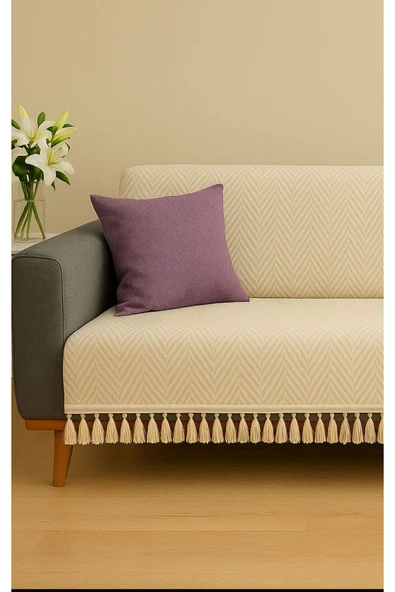 Sheri Home Berlina Koltuk Örtüsü Kaymaz Kumaş Özelliği 180 X 200 Cm PiKE8882199 ürün görseli 1