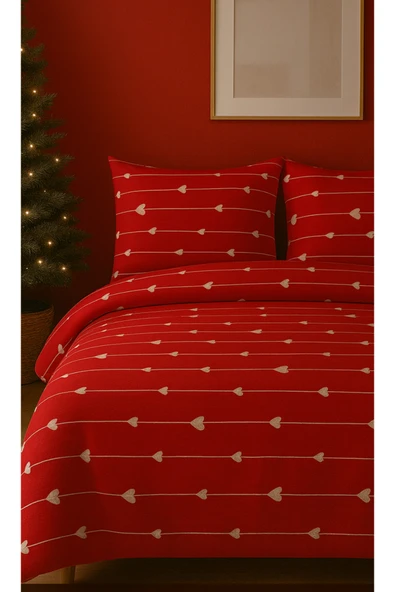 Sheri Home Love Love tek kişilik nevresim takımı ❣️ ürün görseli 1