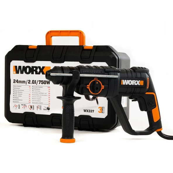 WORX WX337 750Watt 2.0J Profesyonel SDS-Plus Kırıcı/Delici ürün görseli 1