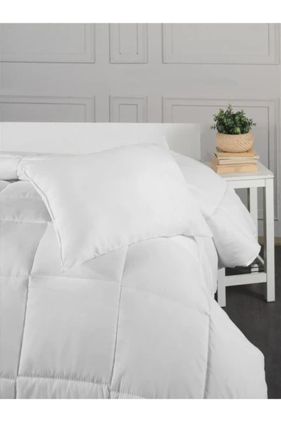Sheri Home Tekstil Sheri Antialerjik Tek Kişilik Yorgan Yastık Kılıfı Hediyeli ürün görseli 1