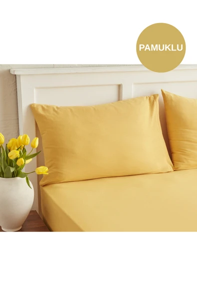Sheri Home Tekstil Life Çift Kişilik Çarşaf Yastık Seti BeyazTY555565565688 ürün görseli 1