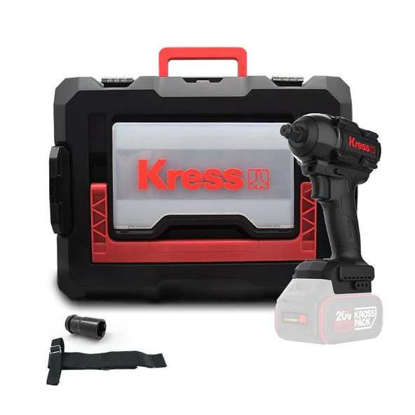 Kress KH275.91 20Volt 500Nm Kömürsüz Profesyonel Şarjlı Somun Sıkma (Akü Dahil Değildir) ürün görseli 1