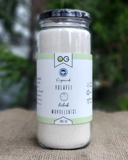OG NATURAL ORGANİK YULAFLI BEBEK MUHALLEBİSİ KARIŞIMI 300 GR ürün görseli 1
