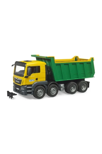 Bruder Man Tgs Damperli Kamyon (sarı-yeşil) Br03766 ürün görseli 1