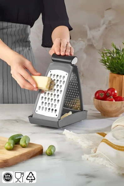 Katlanabilen Kendinden Hazneli Rende ürün görseli 1