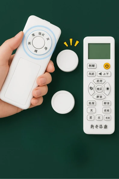 Mıknatıslı Kumanda & Telefon Tutucu | Çok Amaçlı Duvar Askısı - 2'li Set ürün görseli 1