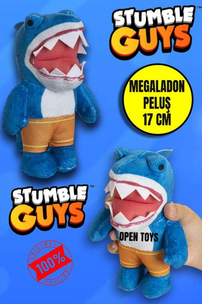Stumble Guys Megaladon Peluş 17 Cm ürün görseli 1